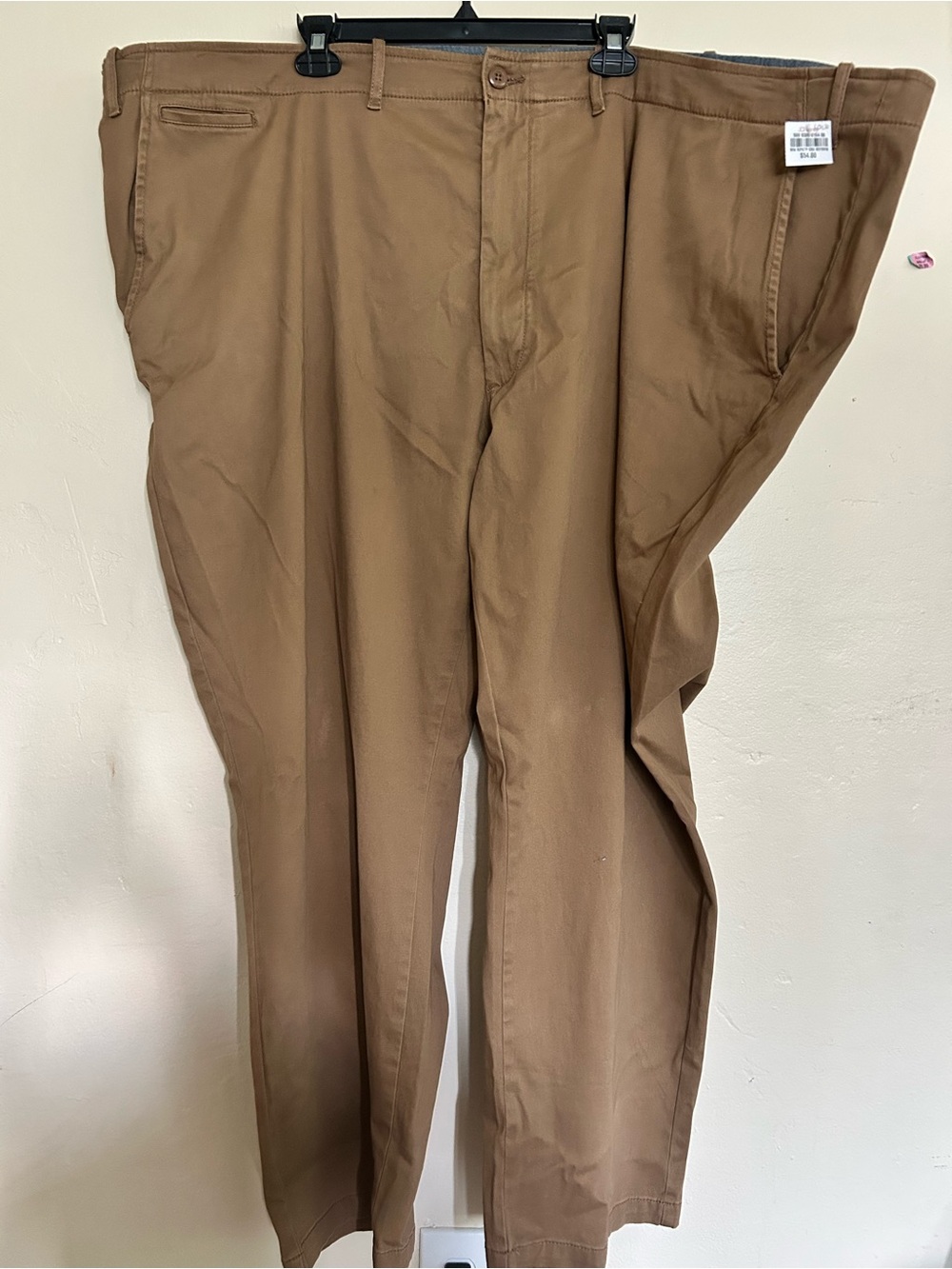 NWT Mutual Weave 60x30 Men's Classic Straight Fit Pants — Brown